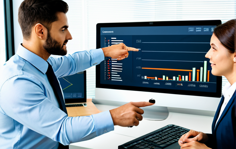 웹 기술을 이용한 고객 관리 시스템 구축 - **Image Prompt 1:** "A team of business professionals collaborating on a CRM web interface design in...